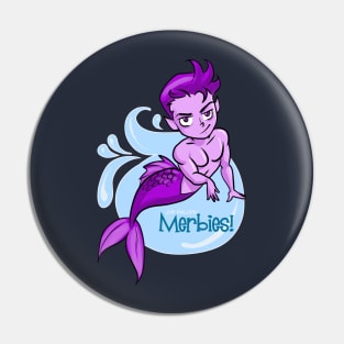 Purple Lounger Merbie Pin