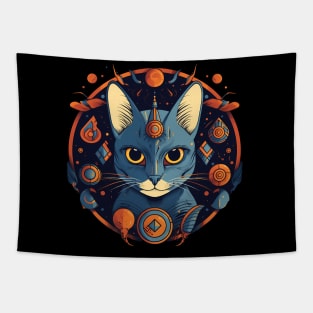 Egyptian Cat Halloween, Cat Lover Tapestry