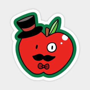 Fancy Apple Magnet