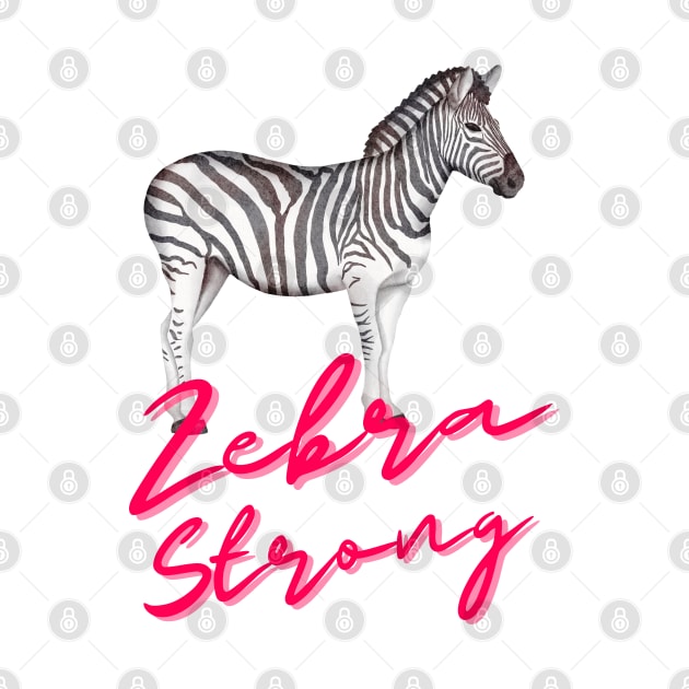 Zebra Strong EDS Warrior by Danderwen Press