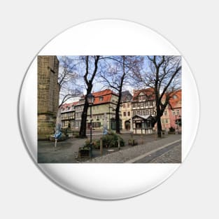 Half-timbered house in Quedlinburg Pin