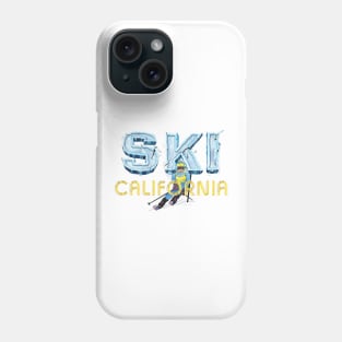 Ski California Phone Case