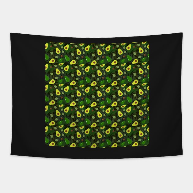 Avocado Pattern Tapestry by PlusAdore