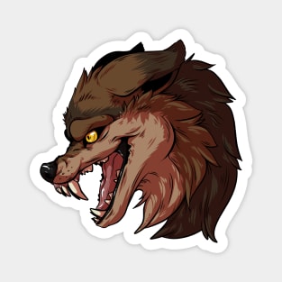Werewolf smile Magnet