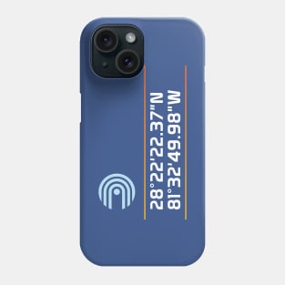 Epcot World of Motion Coordinates Phone Case