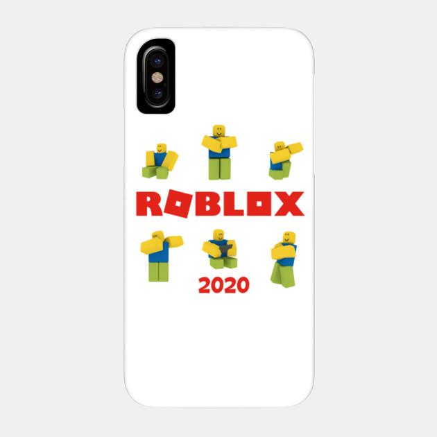 Roblox Noob 2020 Roblox Phone Case Teepublic - noob cannon roblox