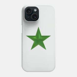 Green Esperanto Star Phone Case