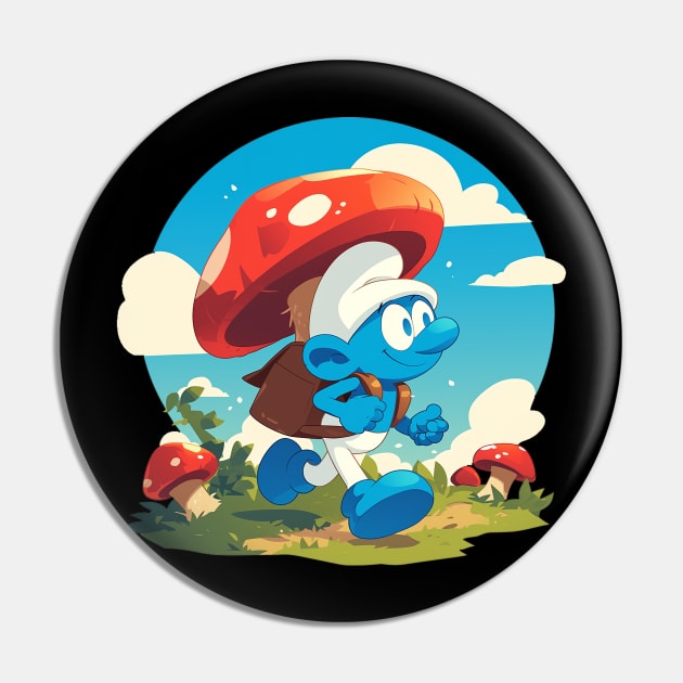 smurf Pin by peterdoraki