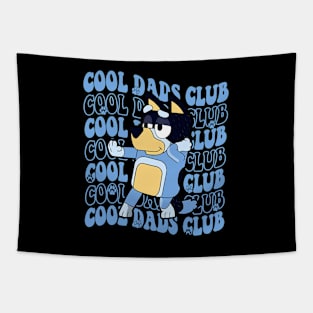 Blu Cool Dad Club bandit Cool Dad Funny Cute Tapestry