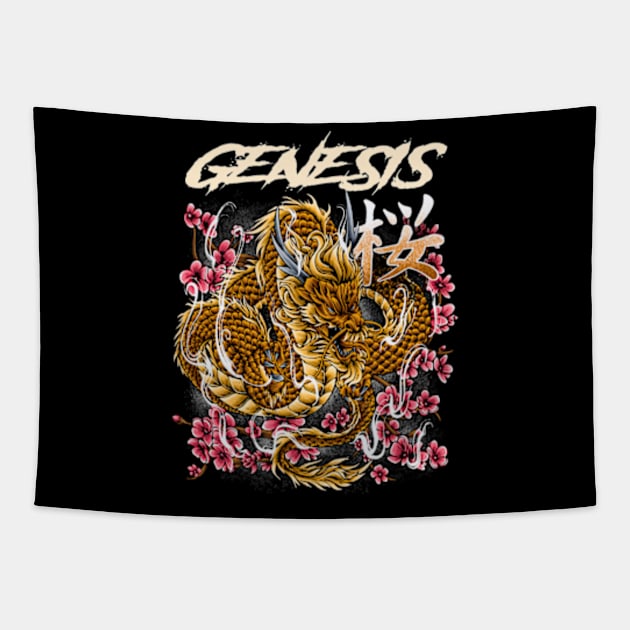 GENESIS BAND MERCHANDISE Tapestry by Summer Inen