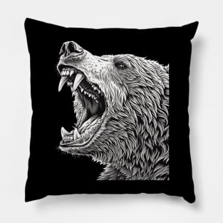 Grizzly Bear Rehabilitation Pillow