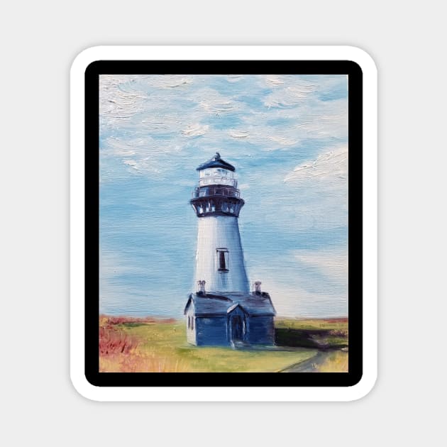 Newport Bay Lighthouse Magnet by MSerido