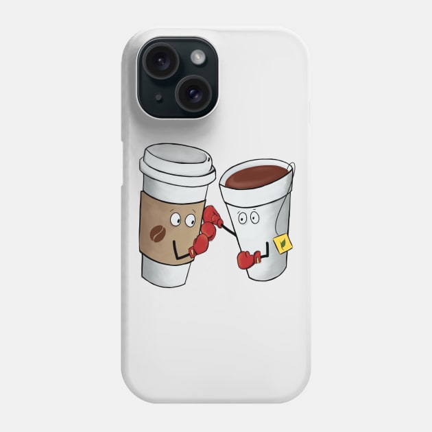 tea and coffee Phone Case by danas_fantasy