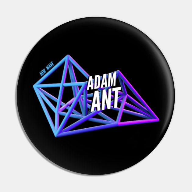 Adam Ant Pin by bentoselon