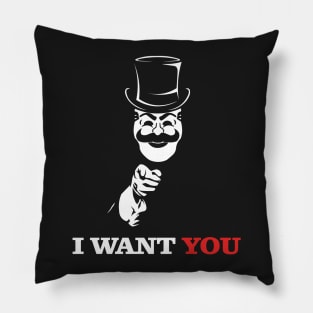 Uncle FSociety I Want You Mr Robot Pillow