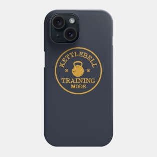 Kettlebell Training Mode Retro Workout Phone Case