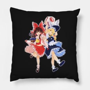 Marsia and Reimu BFF Pillow