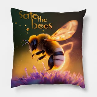 Safe the Bees Pillow