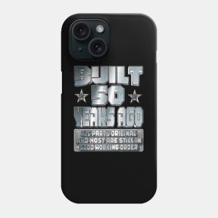 Fun 50th Birthday B-Day Party Gag Funny Saying Age 50 Year Phone Case