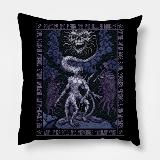 Nyarlathotep Icon - Azhmodai 2020 Pillow by azhmodai