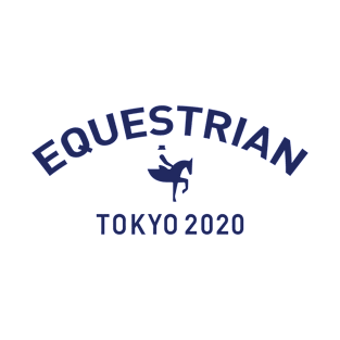 Equestrian Olympics Tokyo 2020 Games pictograms T-Shirt