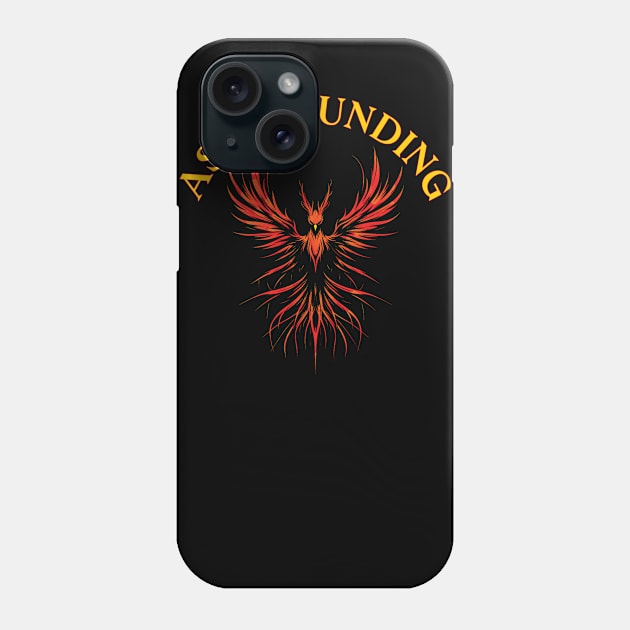 Majestic Phoenix: Hope Takes Flight Phone Case by MetalByte