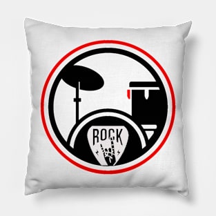drum n rock Pillow