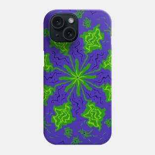 Green spiral Phone Case