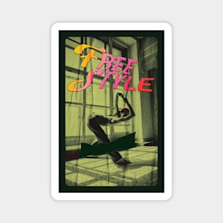 Free Style Dancer Magnet