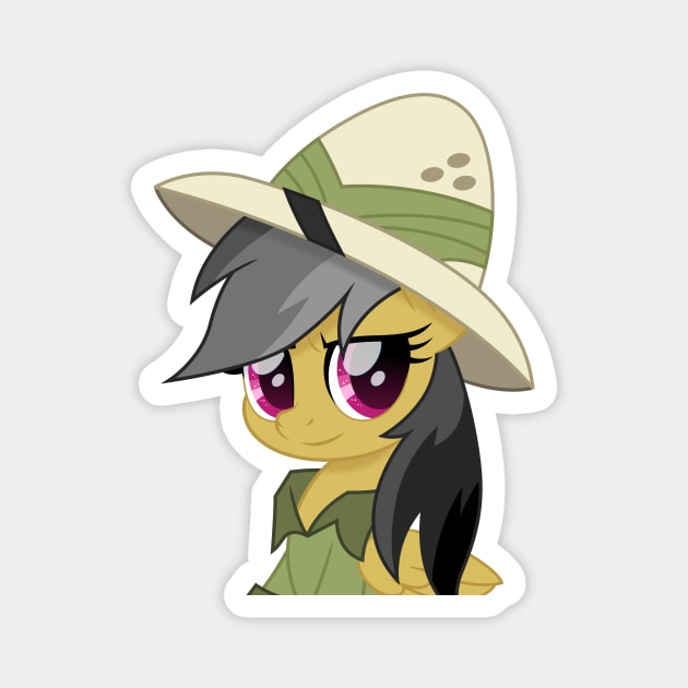 Daring Do portrait Adventurer Magnet by CloudyGlow