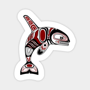 Haida Orca Magnet