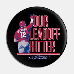 Kyle Schwarber Our Leadoff Hitter Pin