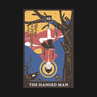 The Hanged Man Tarot Card T-Shirt