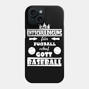 Baseball Baseballschläger Base Baseman Runner Phone Case