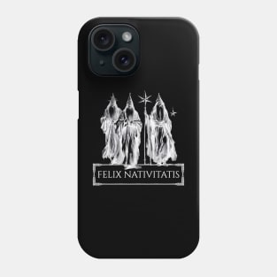 Felix Navitatis - Christmas greetings in Roman Latin Phone Case