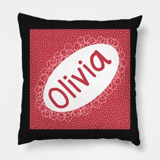 Olivia themed home decor Pillow