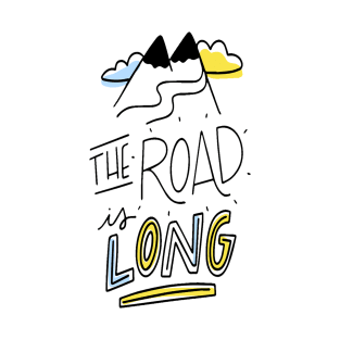 the road is long t-shirt T-Shirt