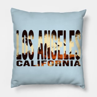 Los Angeles Skyline No. 3 Pillow