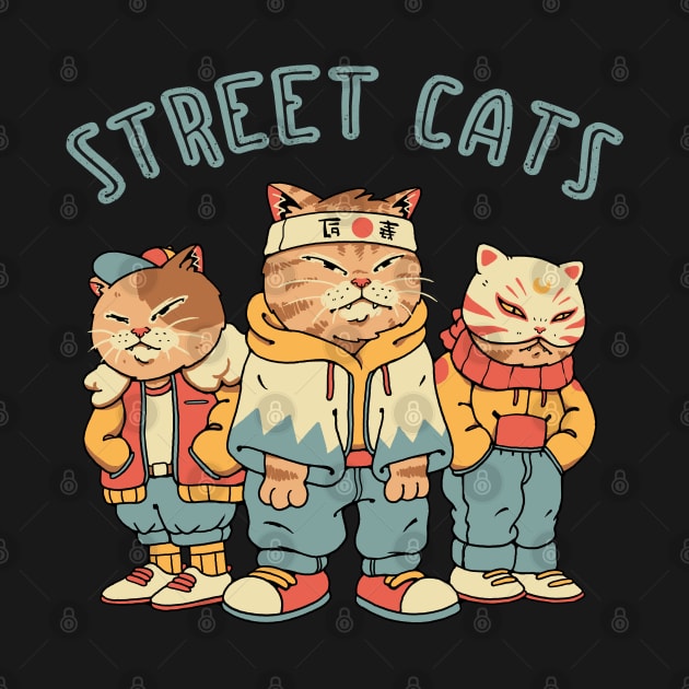 Street Cats by Vincent Trinidad Art