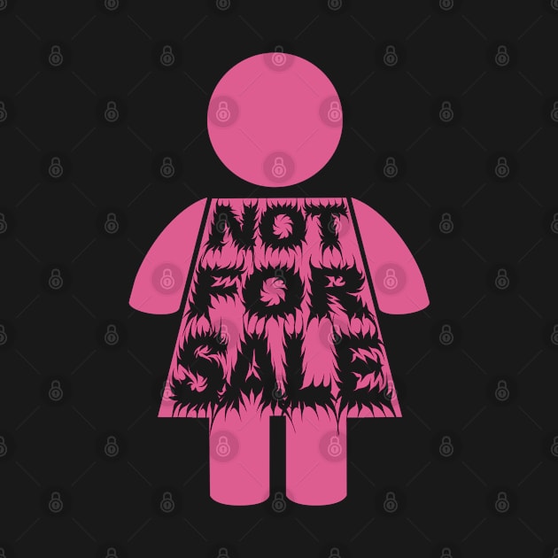 I'm Not For Sale Girl Pink by SubtleSplit