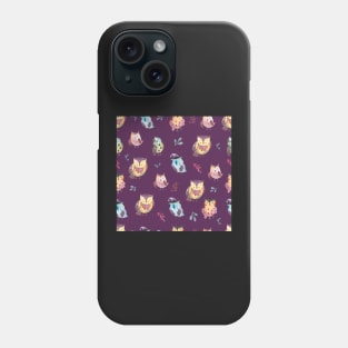 Watercolor Owls Phone Case