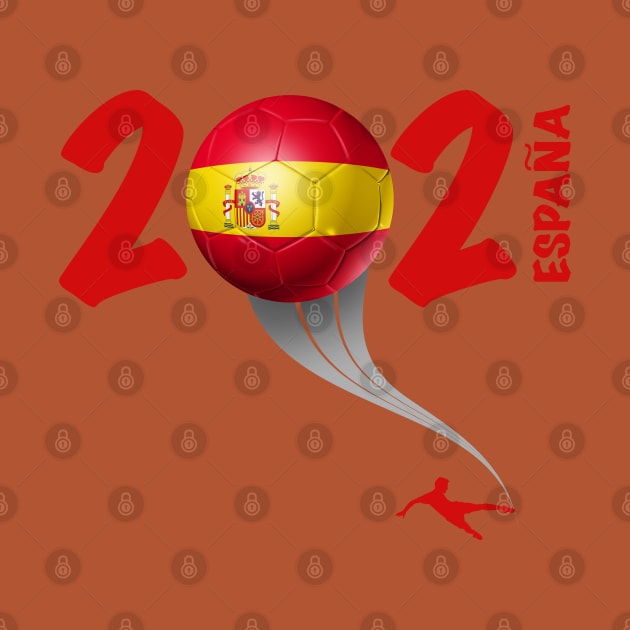 Spain Euro Soccer 2021 by DesignOfNations