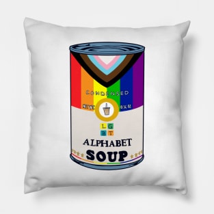 Alphabet Soup Pillow