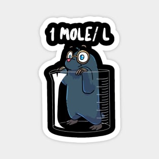 chemist student science teacher mole Describe your design in a short sentence or two Magnet