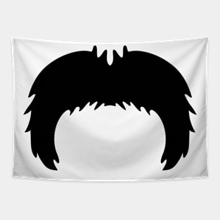 Mustache Mania - The Shaggy Horseshoe Tapestry