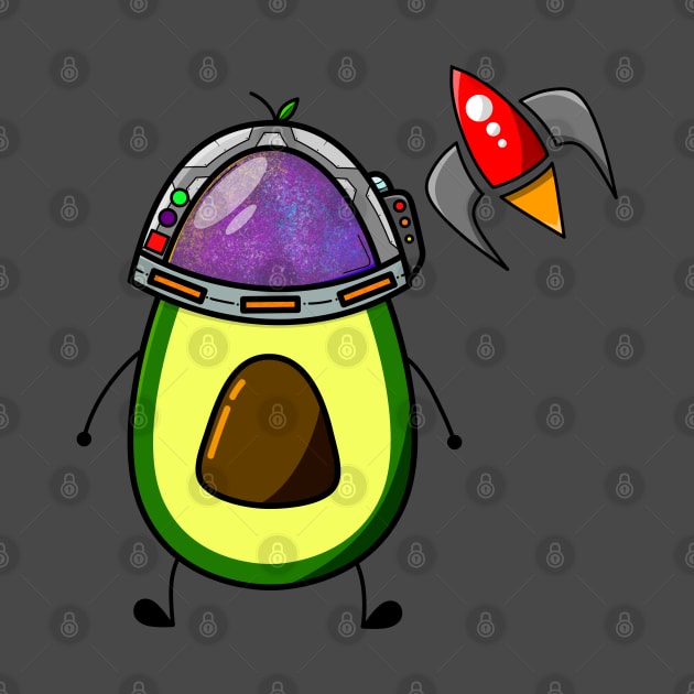 Avocado Spaceman by ShutterStudios