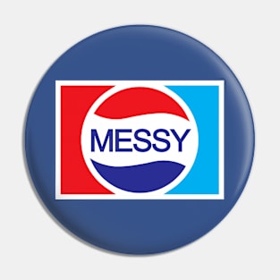 Messy logo Pin