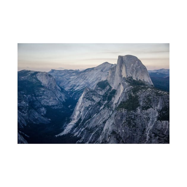 Yosemite Half Dome by pmcmanndesign