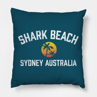 Shark Beach Sydney Australia NSW Sunset Palm Pillow