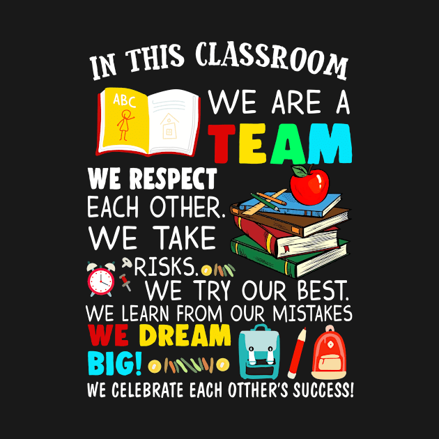 Teacher We Are Team by Connie Kelley Fashioner